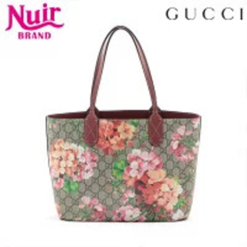 Gucci Reversible GG Supreme Blossom Tote Bag Pink